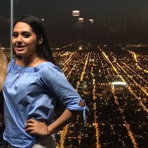 Baby Blue Off Shoulder